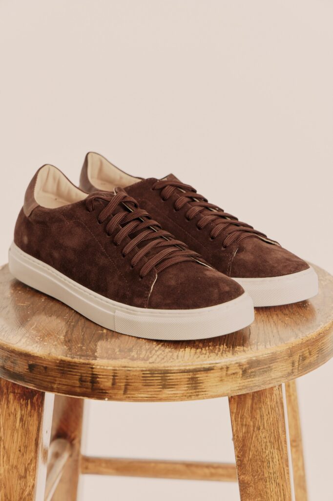 Замшевые кеды