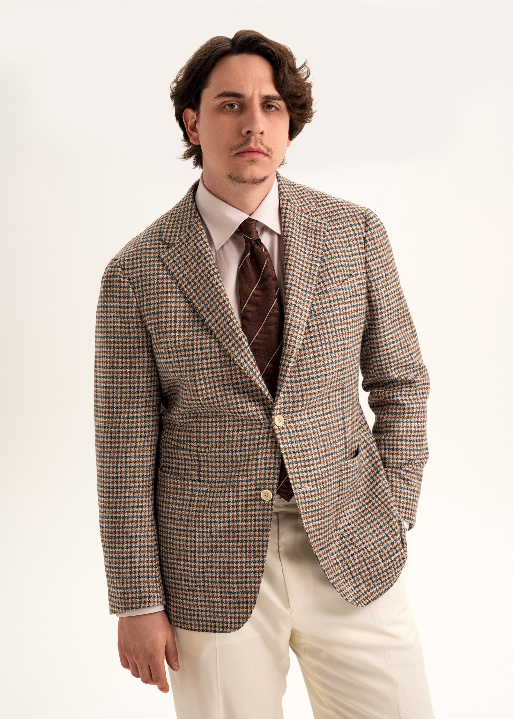 Непарный пиджак Houndstooth